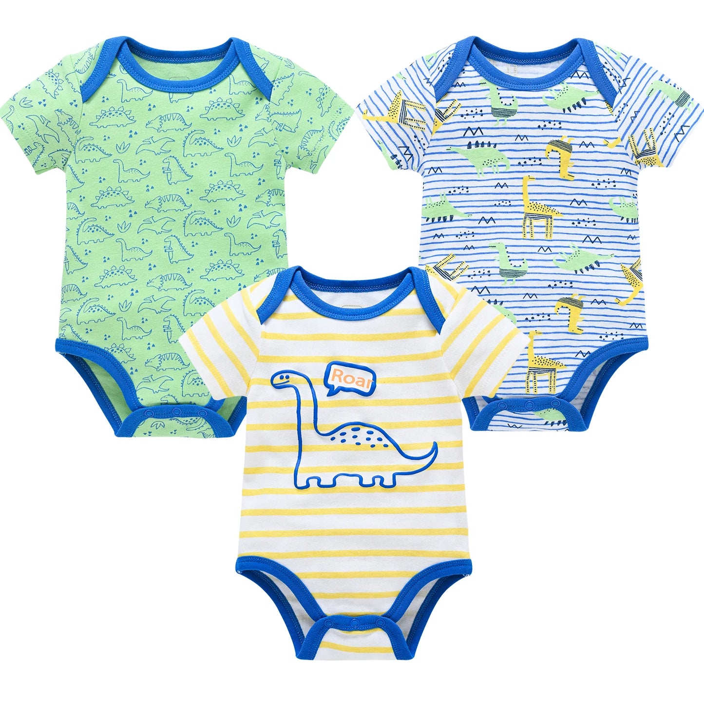 3/6 pcs   Newborn ,Toddler Bodysuit's   pour nouveaux Cotton