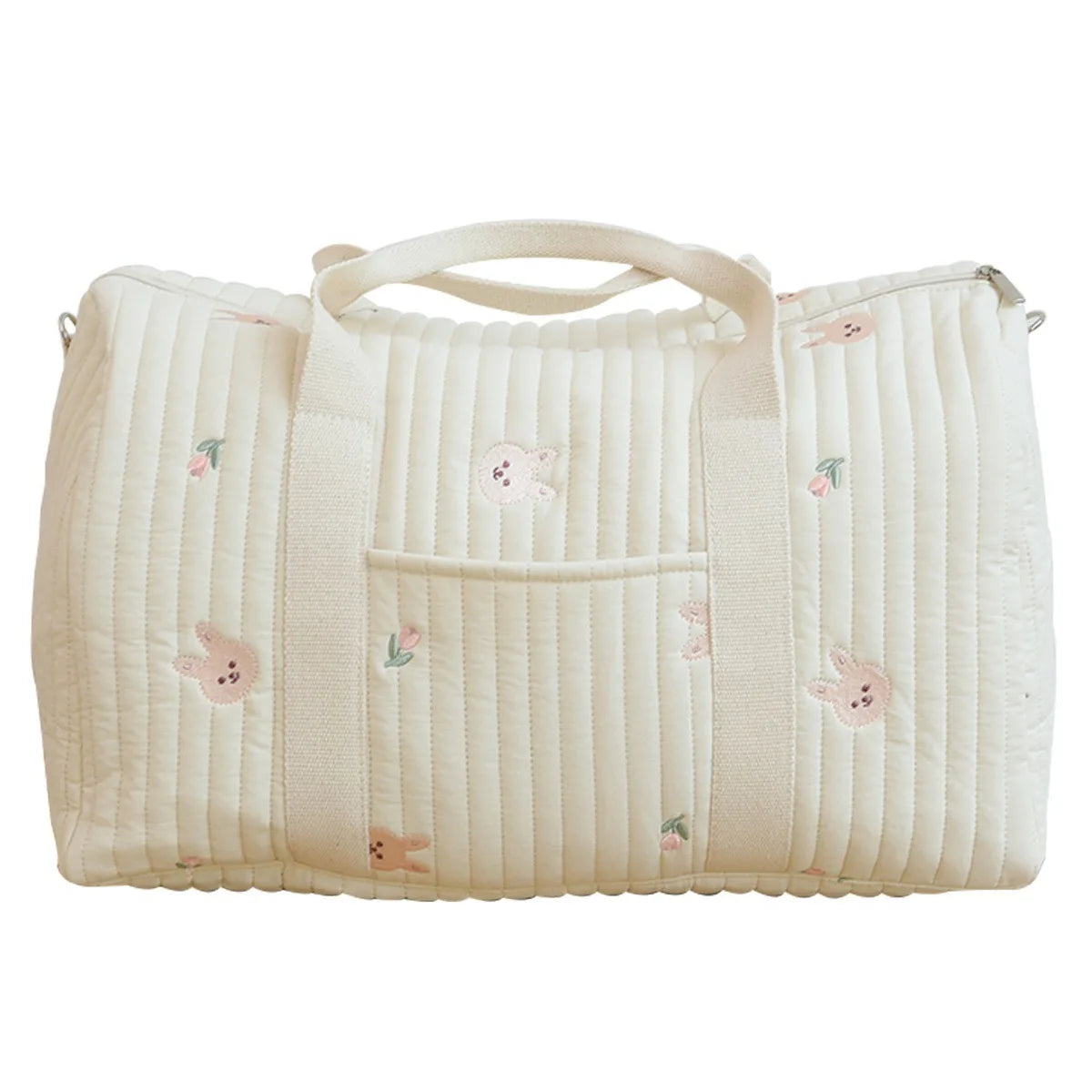 New Embroidered Mom Bag Storage Bag Large Capacity Mommy Travel Bag Fashion Multi-functional.