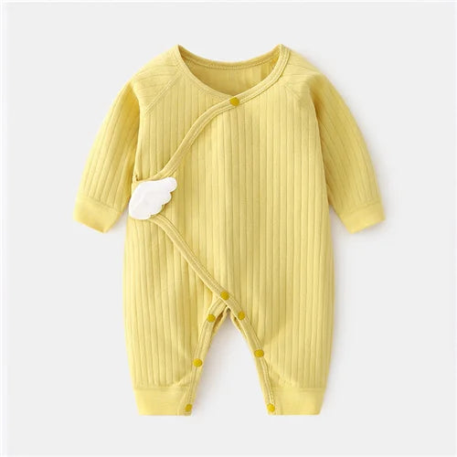 Cotton Newborn Baby Romper Print Infant Jumpsuit Casual  Spring Autumn Clothing