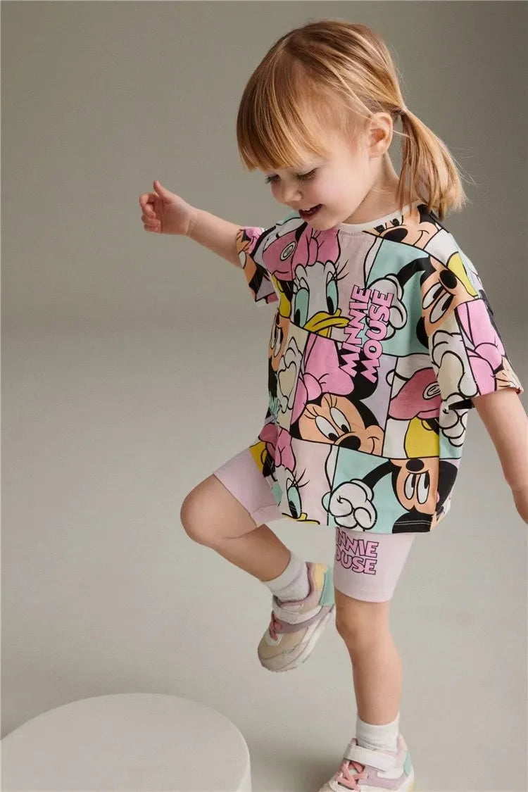 Fashion 2025 Kid Summer Short Sleeve  Casual Clothes Set