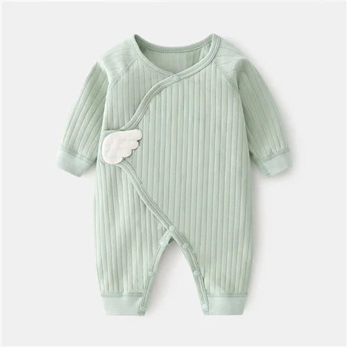 Cotton Newborn Baby Romper Print Infant Jumpsuit Casual  Spring Autumn Clothing