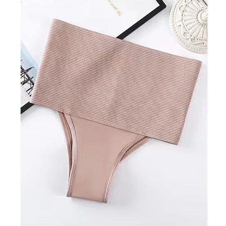 High Waist Postpartum Panties Women's Abdomen Hip Lift Brief Body Shaping Pants Breathable Slimming Underwear Belly Compression