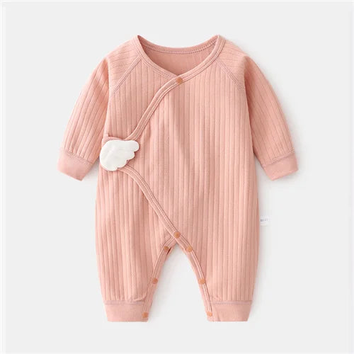 Cotton Newborn Baby Romper Print Infant Jumpsuit Casual  Spring Autumn Clothing