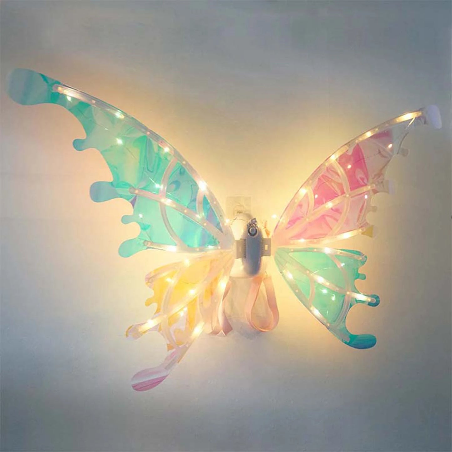 carnival  Children Electric Butterfly Wings Elf Wings Costume Magic Led bats Wing Cosplay Dress Up for Kids Cats Dogs