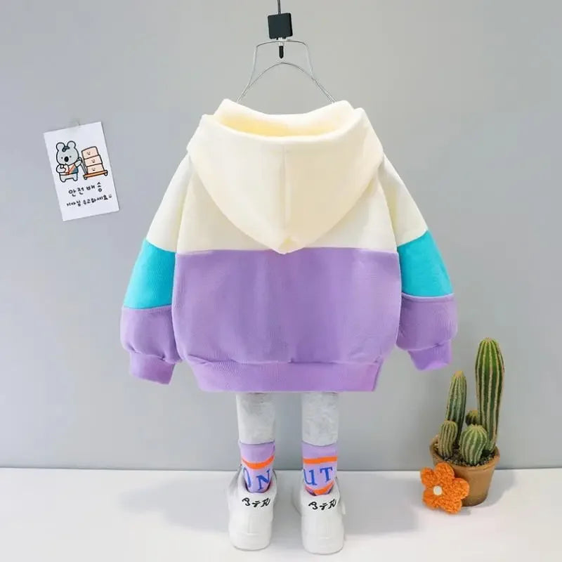 all seasons Children Kids Clothes Cute Hoodies Pullover Sweatshirt Pant Tracksuit